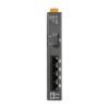 Single-mode 60 km, SC Connector, 4-port 10/100 Mbps with 1 fiber port Switch with Power Input +12 VDC ~ +48 VDC metal case (RoHS)ICP DAS